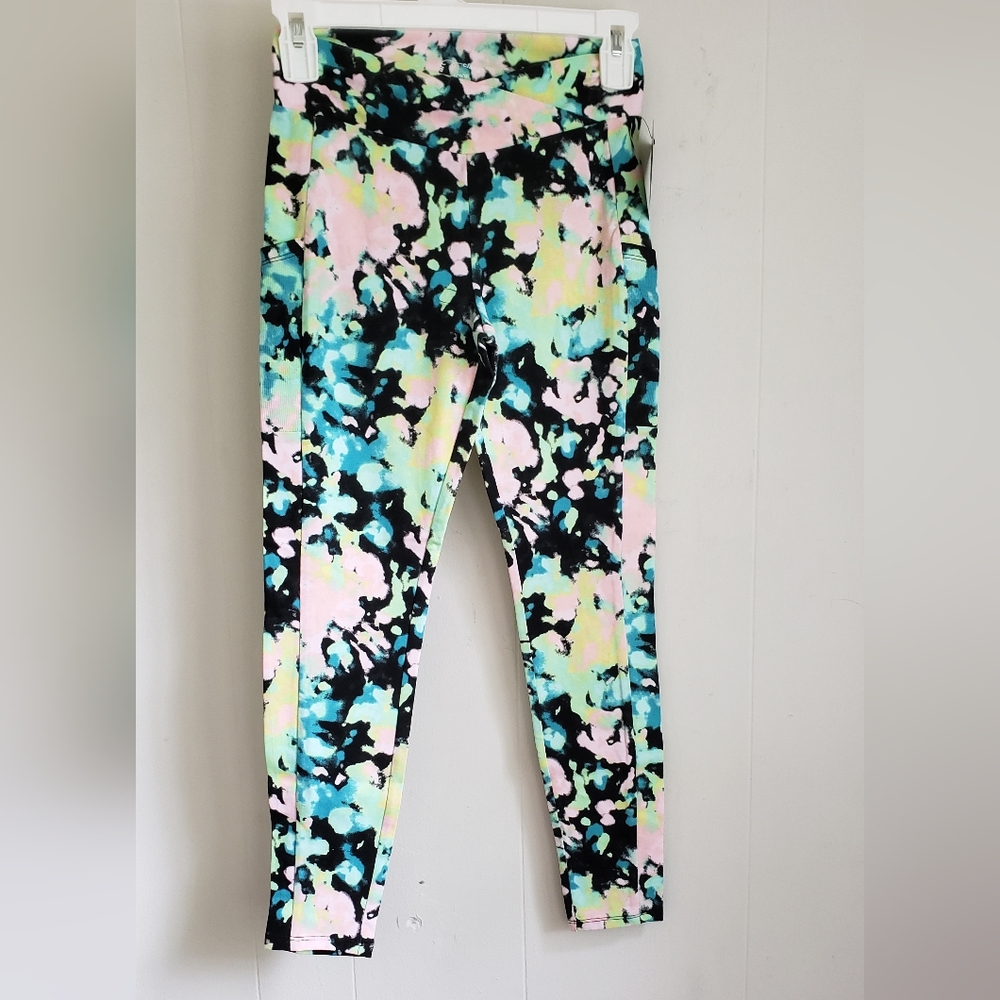 Girls Art Class splattered leggings